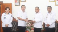 Caroll Senduk dan Sendy Rumajar terima kunker Kanwil Kemenkumham