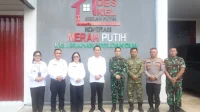 Walikota Tomohon menghadiri peresmian Kopdes Merah Putih Woloan 2