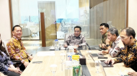 Walikota dan Wawali beraudiens dengan Wamenkes