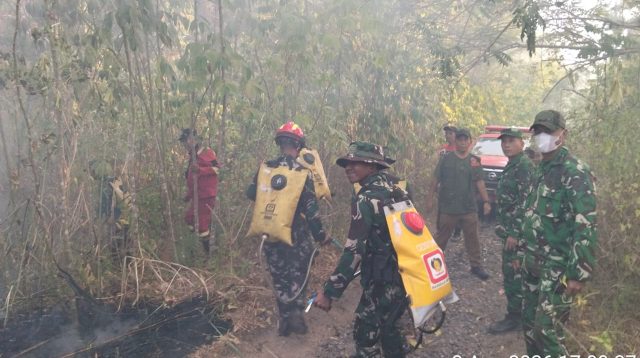 Pemprov gerak cepat tangani kebakaran Gunung Soputan